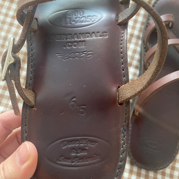 Piper Handmade Leather Sandals - Picture 3 of 6